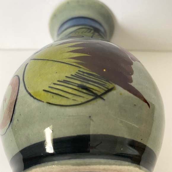 Ken Edwards Signed Tonala Art Pottery Vase Vintage 5 2/8"H - Picture 9 of 10